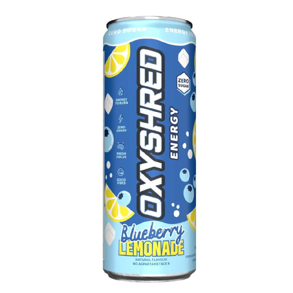 355ML OXYSHRED BLUEBERRY LEMONADE (12)