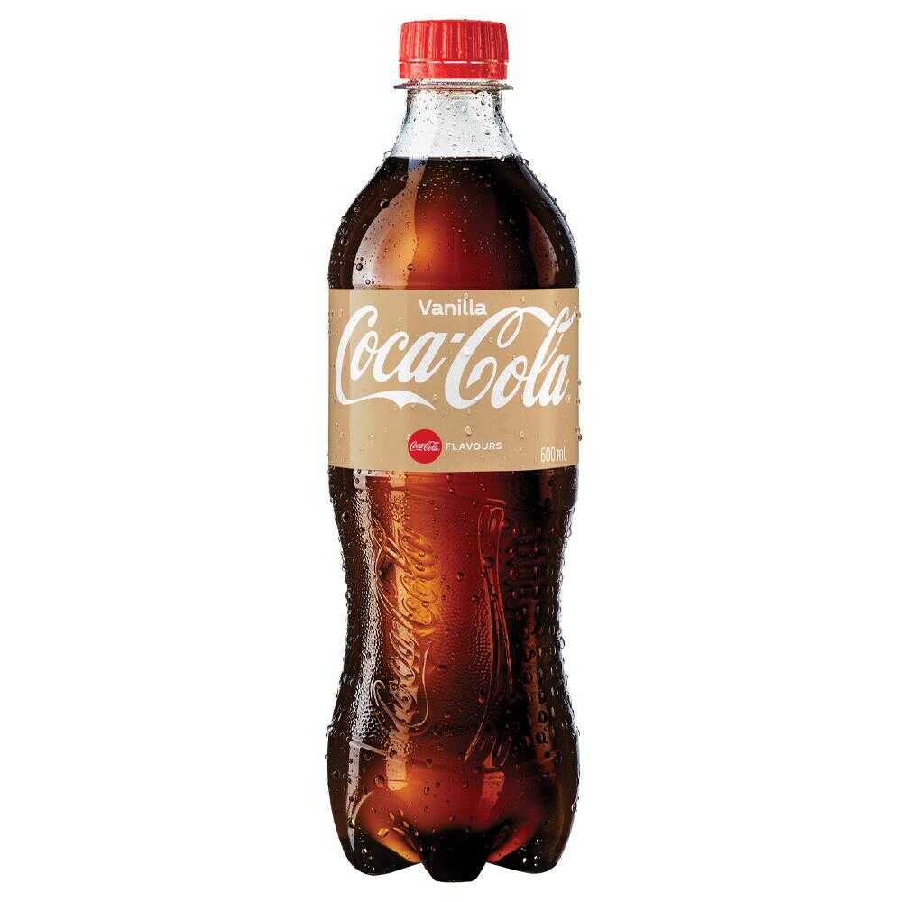 Coca-Cola Vanilla PET 600ml – 24 Pack
