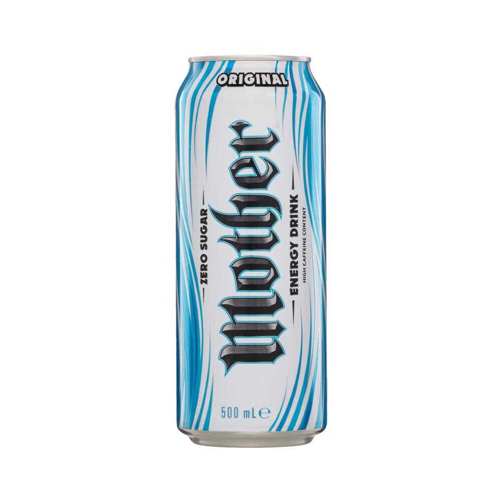 Mother Energy Drink Sugar Free 500ml – 24 Pack