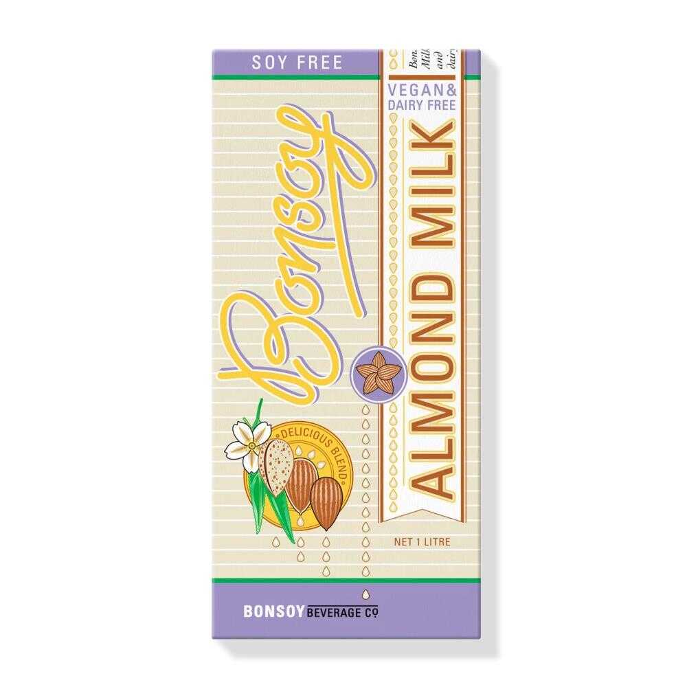 Bonsoy Almond Milk 1L – 6 Pack