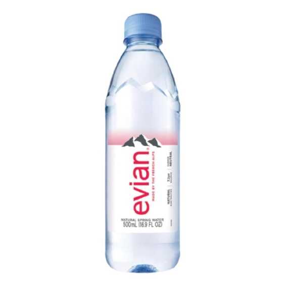 Evian Mineral Water 500ml – 24 Pack