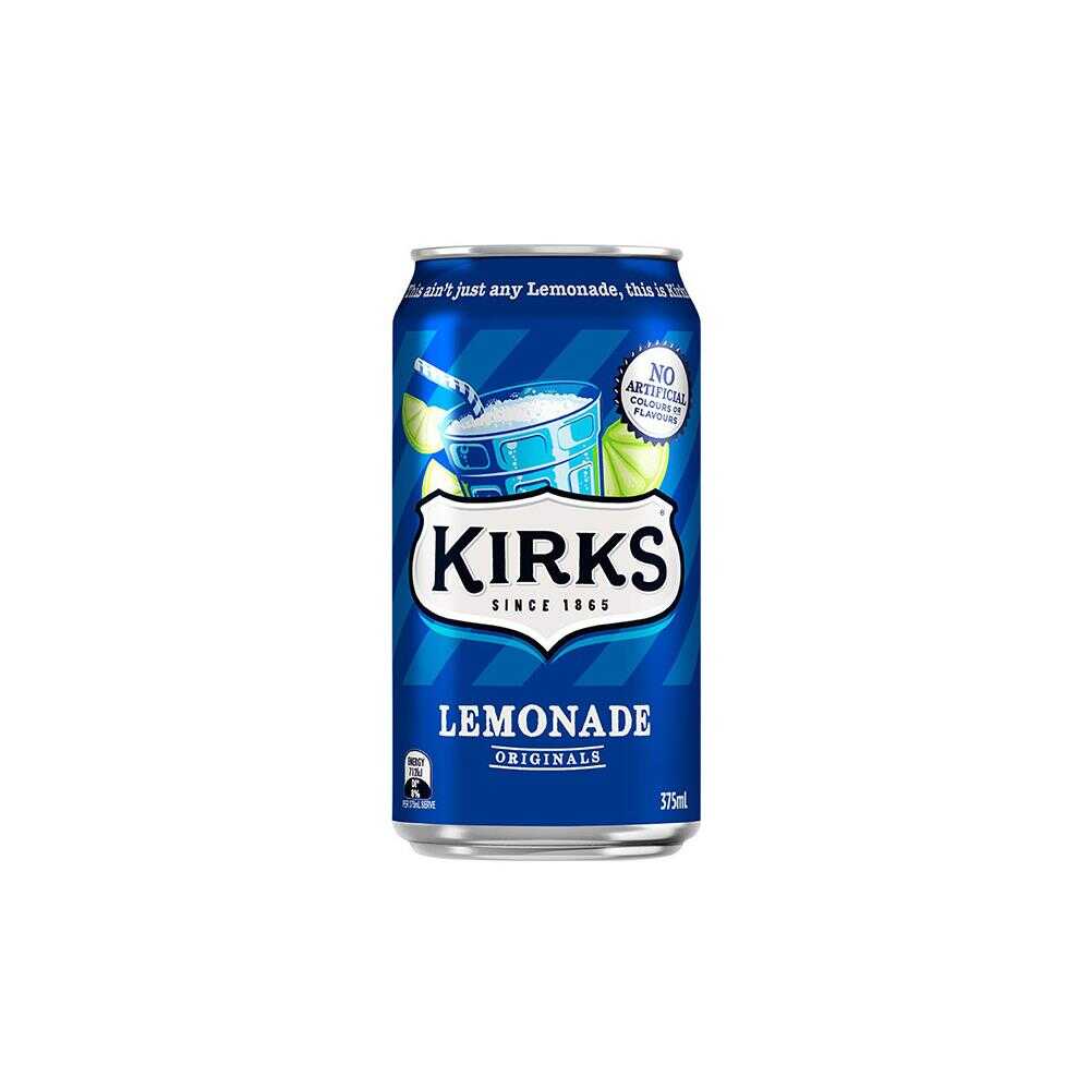 Kirk's Lemonade 375ml – 20 Pack