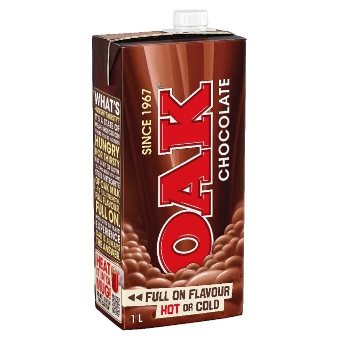 1 L OAK UHT - CHOCOLATE (12)
