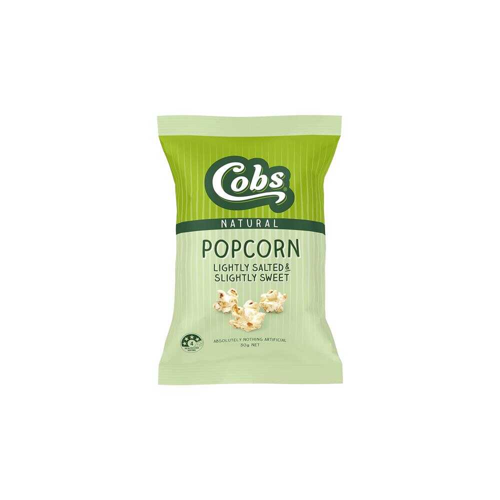 Cobs Popcorn Lightly Salted & Slightly Sweet 30g – 16 Pack