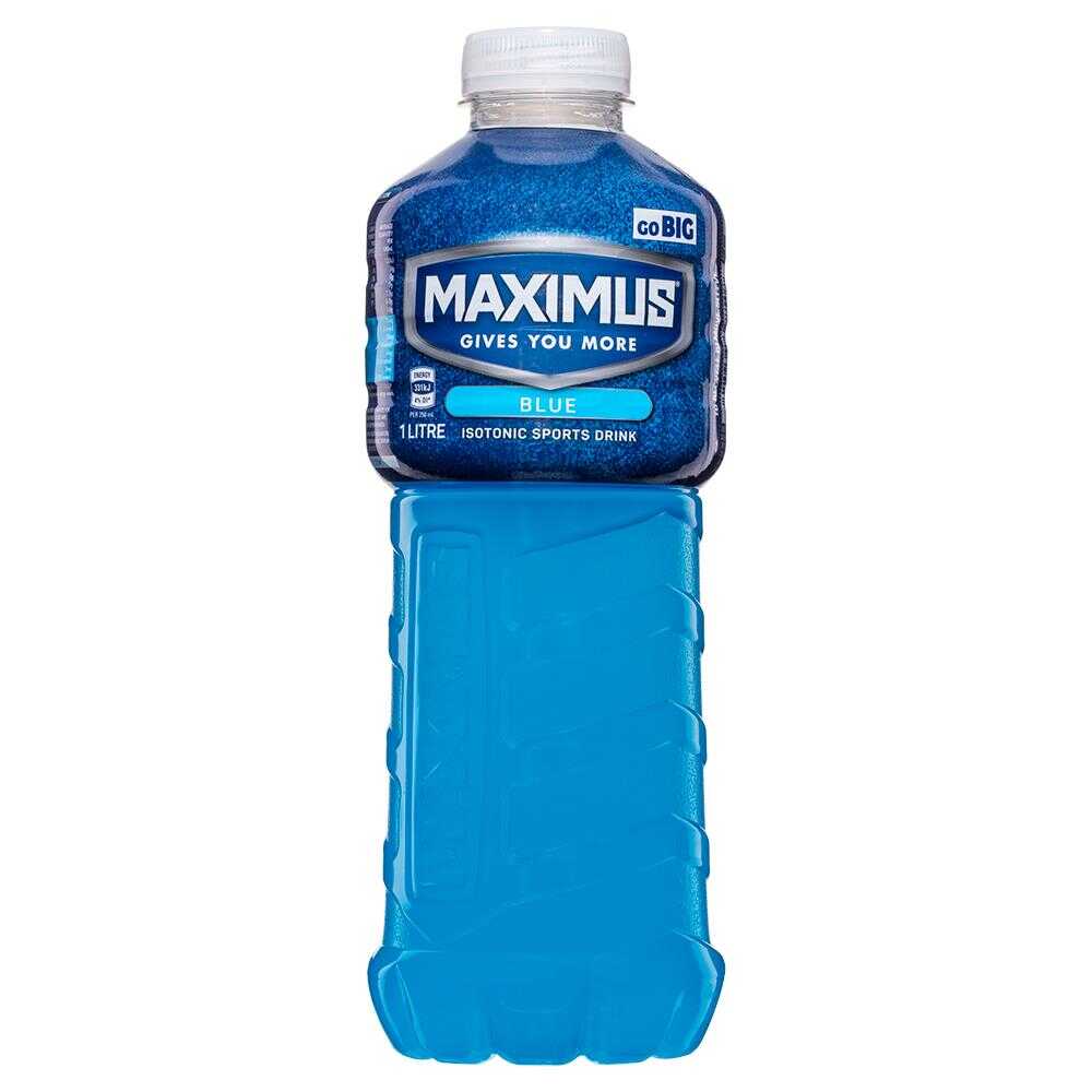 Maximus Blue Sports Drink 1L – 12 Pack
