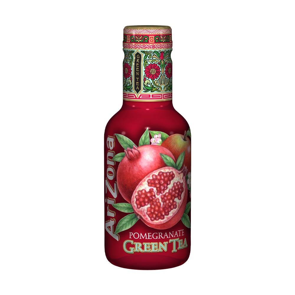 500mL AriZona Pomegranate Green Tea (6)
