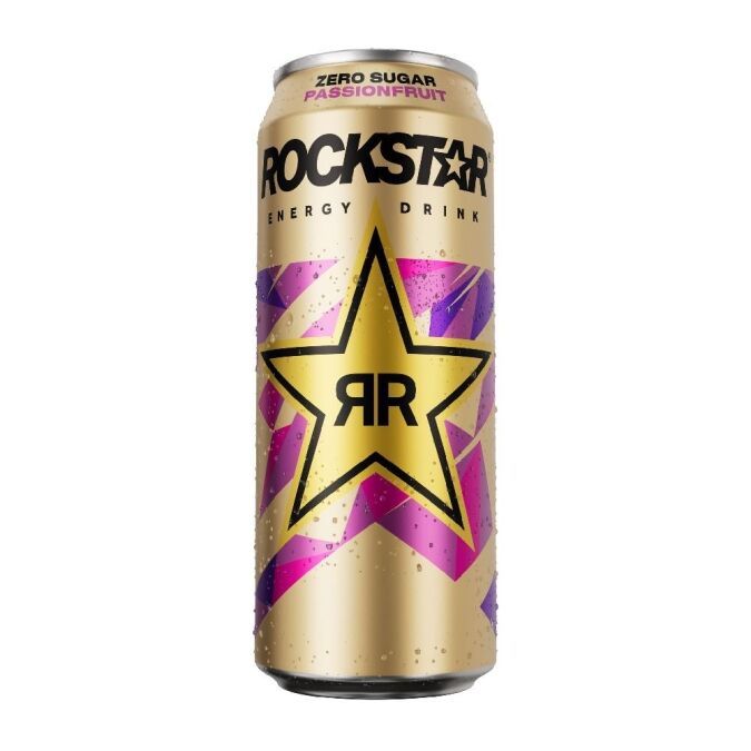 500ML ROCKSTAR ZERO SUGAR PASSIONFRUIT (12)