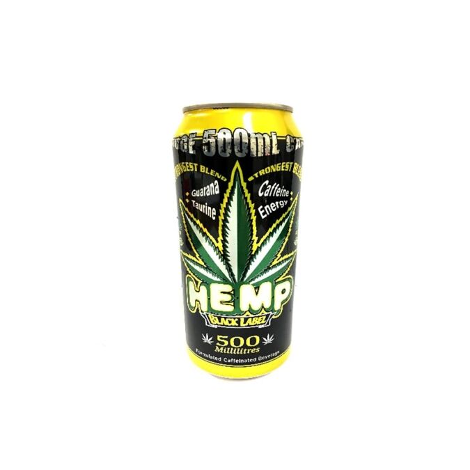 500ML HEMP BLACK LABEL CAN (24)