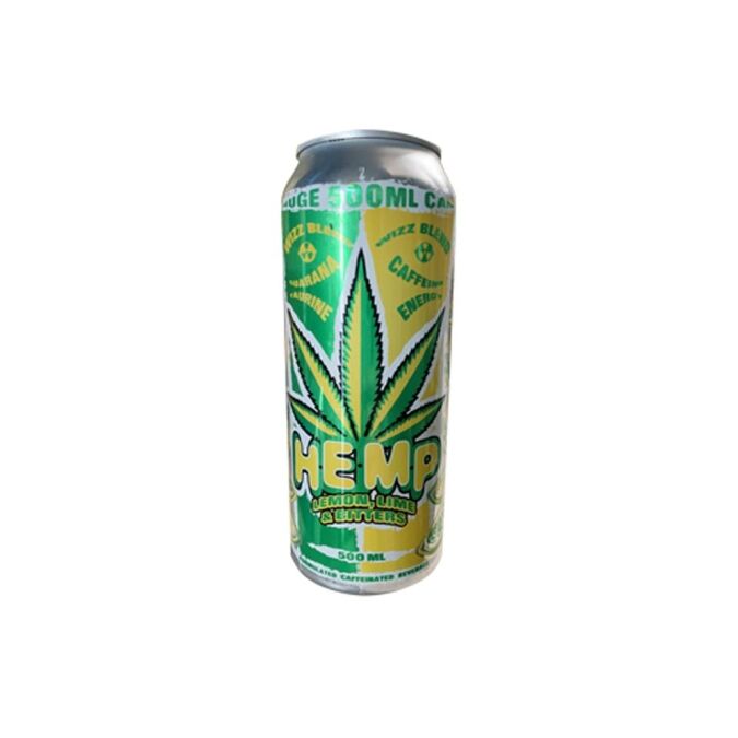 500mL Hemp Lemon, Lime & Bitters Energy Drink (24)