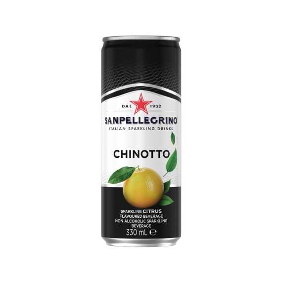 San Pellegrino Chinotto Italian Sparkling Drink 330ml – 24 Pack (6x4)