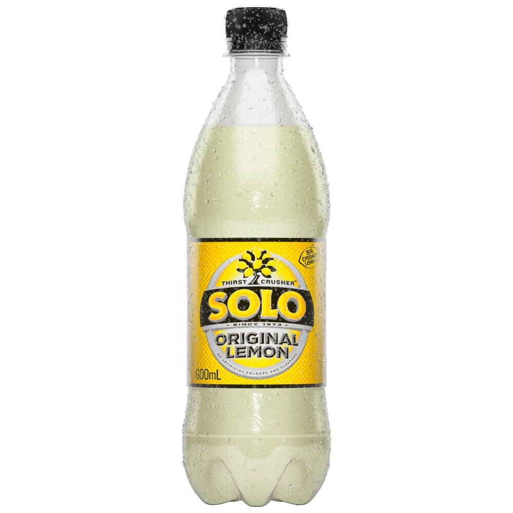 600mL Solo Original Lemon (24)