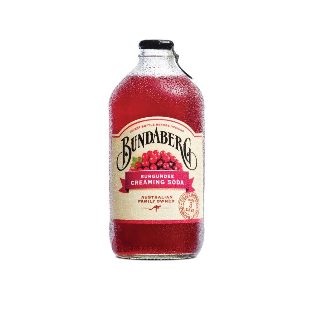 375mL Bundaberg Burgundee Creaming Soda (12)
