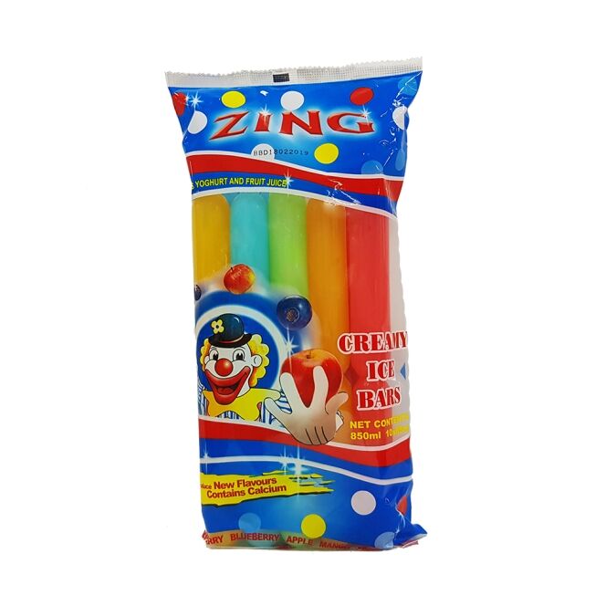 85ml Zing Creamy Ice Bars (12x10)