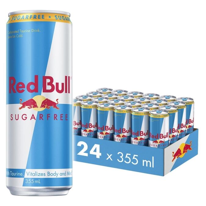 355mL Red Bull Energy Drink Sugar Free (24)
