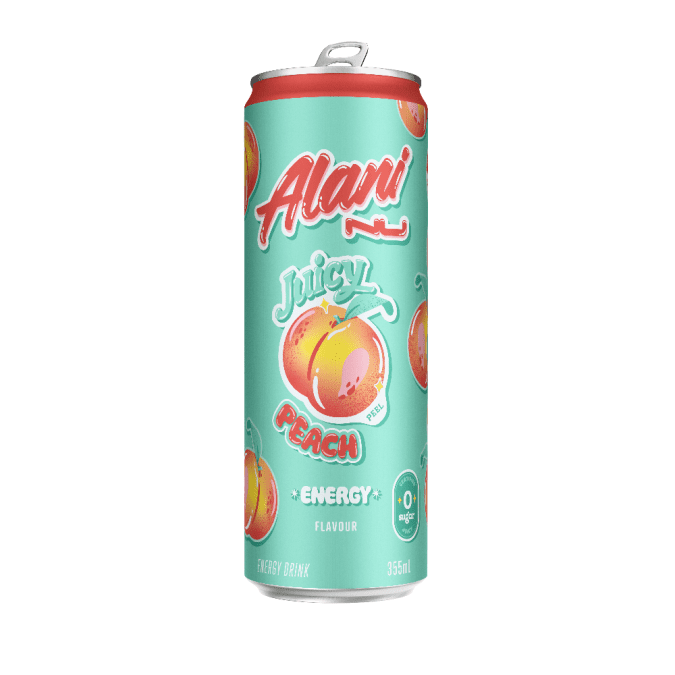 355ML ALANI ENERGY JUICY PEACH (24)