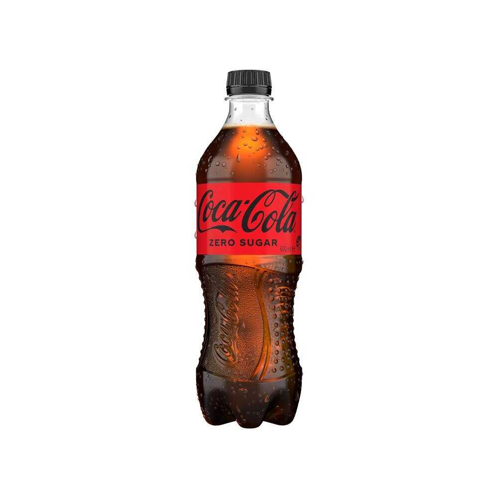 Coca-Cola Zero Sugar PET 600ml – 24 Pack