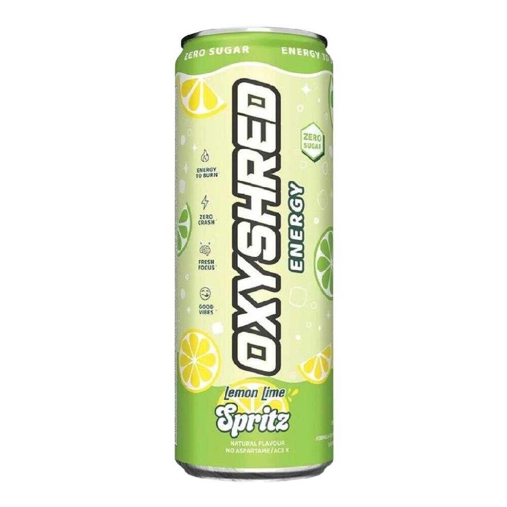 Oxyshred Energy Lemon Lime 355ml – 12 Pack